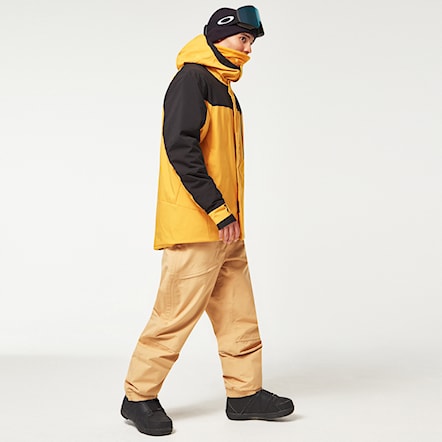 Kurtka snowboardowa Oakley TNP TBT Shell Jacket amber yellow/blackout 2024 - 5
