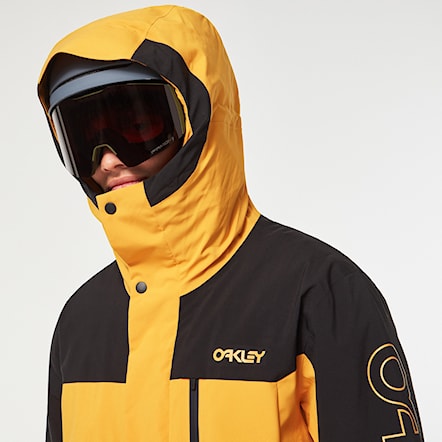 Kurtka snowboardowa Oakley TNP TBT Shell Jacket amber yellow/blackout 2024 - 9