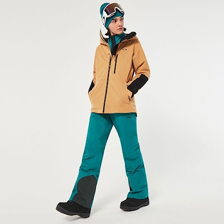 Bunda na snowboard Oakley WMS Camellia Core Insulated Jacket light curry 2023 - 8