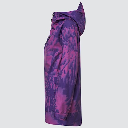 Snowboard Jacket Oakley Wms Juno Shell Jacket purple mountain td print 2023 - 7