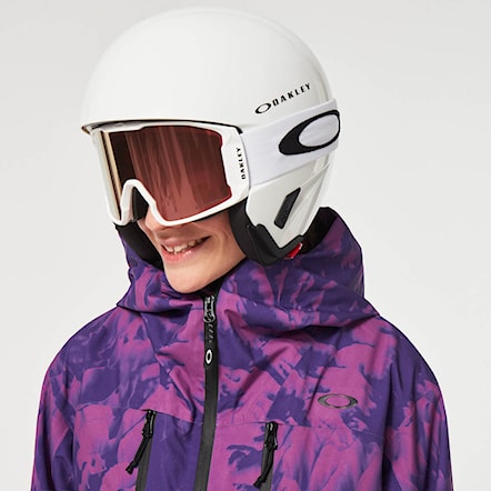 Snowboard Jacket Oakley Wms Juno Shell Jacket purple mountain td print 2023 - 8