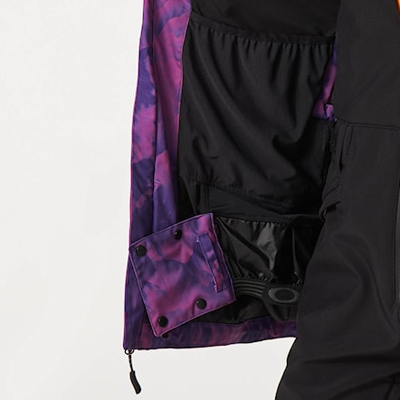 Snowboard Jacket Oakley Wms Juno Shell Jacket purple mountain td print 2023 - 9