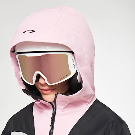 Kurtka snowboardowa Oakley Wms Tnp Tbt Rc Insulated Jacket black/lunar rock/pink flw 2023 - 9