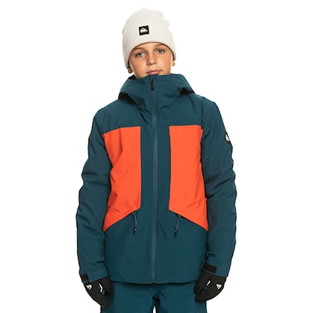 Snowboard Jacket Quiksilver Ambition Youth grenadine 2024 - 1