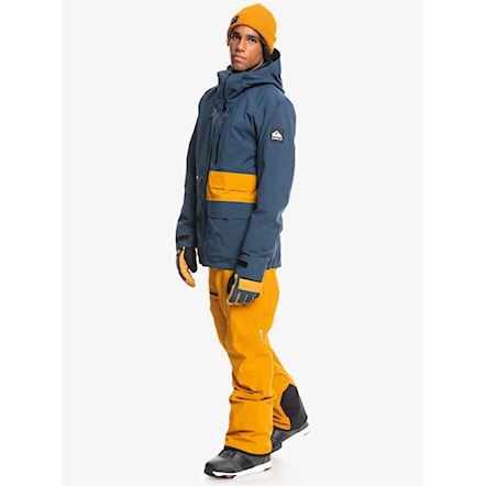 Snowboard Jacket Quiksilver Black Alder Stretch GTX insignia blue 2023 - 4
