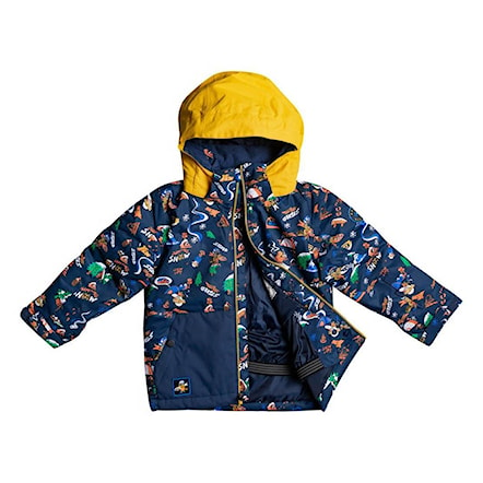 Snowboard Jacket Quiksilver Little Mission Kids insignia blue snow aloha 2023 - 1