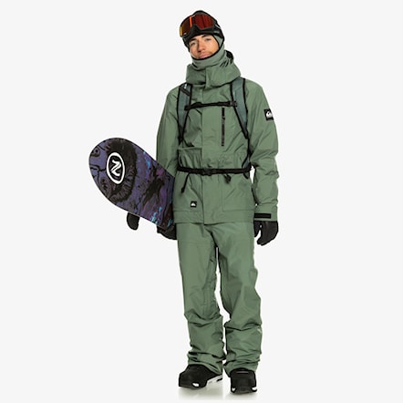 Kurtka snowboardowa Quiksilver Mission Gtx laurel wreath 2024 - 6