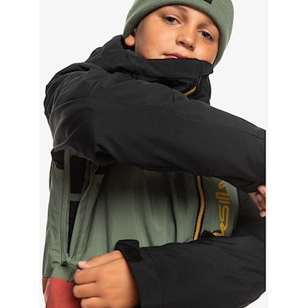 Snowboard Jacket Quiksilver Side Hit Youth true black 2024 - 9