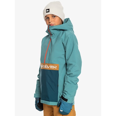 Snowboard Jacket Quiksilver Steeze Youth brittany blue 2024 - 3