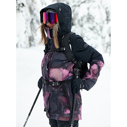 Snowboard Jacket Roxy Gore-Tex Glade true black pansy pansy 2024 - 10