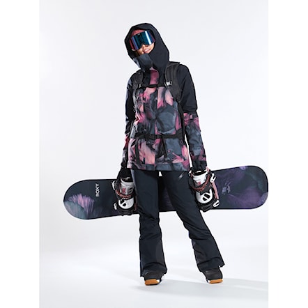 Kurtka snowboardowa Roxy Gore-Tex Glade true black pansy pansy 2024 - 2