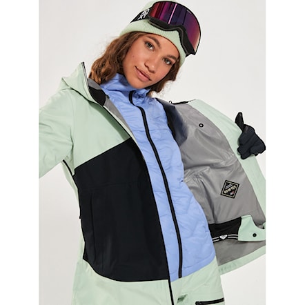 Snowboard Jacket Roxy Gore-Tex Lunalite 3L cameo green 2024 - 17