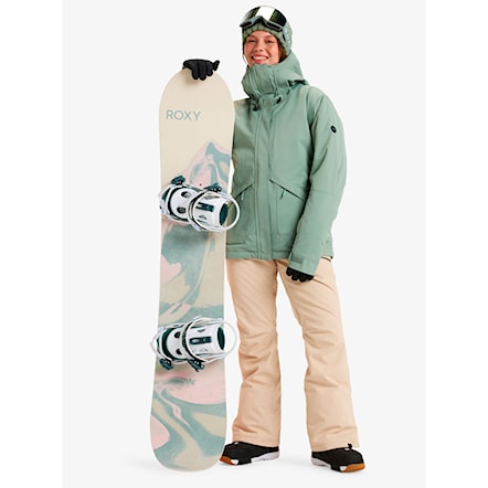 Snowboard Jacket Roxy Illumine Warmlink Jacket lily pad 2025 - 4