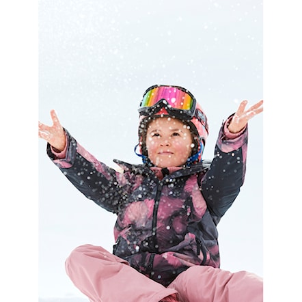Kurtka snowboardowa Roxy Jet Ski Girl true black pansy pansy rg 2024 - 8
