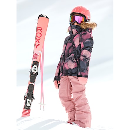 Snowboard Jacket Roxy Jet Ski Girl true black pansy pansy rg 2024 - 2