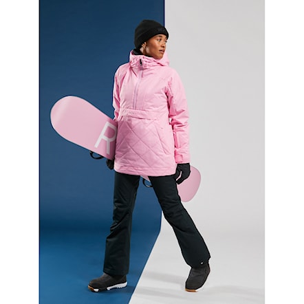 Snowboard Jacket Roxy Radiant Lines Overhead pink frosting 2024 - 12