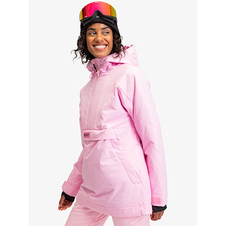 Snowboard Jacket Roxy Radiant Lines Overhead pink frosting 2024 - 15