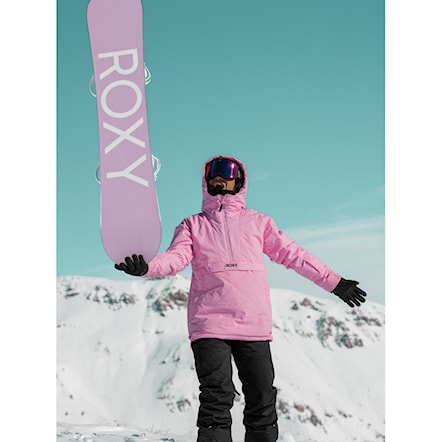 Snowboard Jacket Roxy Radiant Lines Overhead pink frosting 2024 - 16