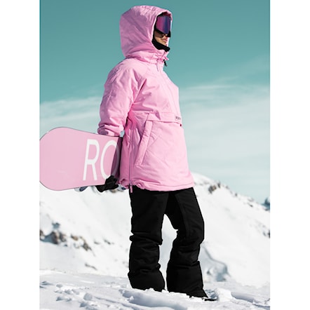 Snowboard Jacket Roxy Radiant Lines Overhead pink frosting 2024 - 17