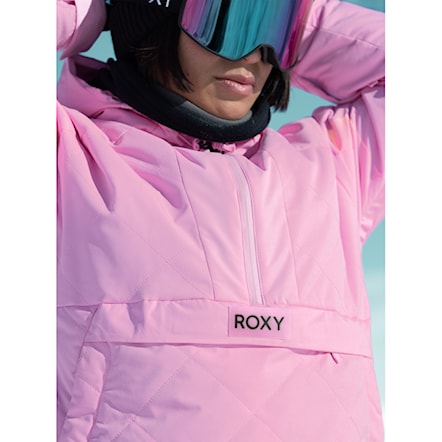 Snowboard Jacket Roxy Radiant Lines Overhead pink frosting 2024 - 20