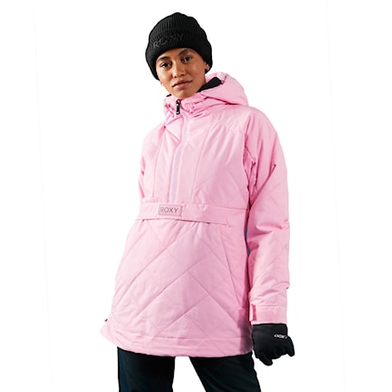 Snowboard Jacket Roxy Radiant Lines Overhead pink frosting 2024 - 3