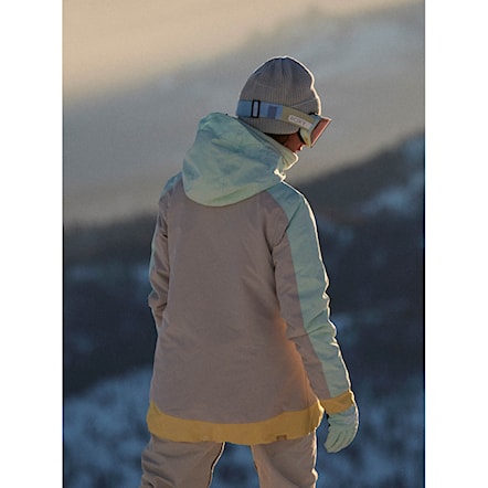 Snowboard Jacket Roxy Ravine Hoodie grey violet 2023 - 18
