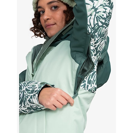 Snowboard Jacket Roxy Jetty Block dark forest wild 2024 - 6