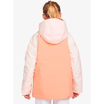 Bunda na snowboard Roxy Snowmist Girl Jacket peach pink 2025 - 2