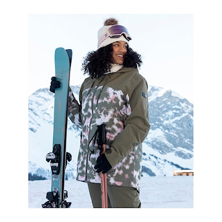 Kurtka snowboardowa Roxy Stated deep lichen green nimal 2023 - 15