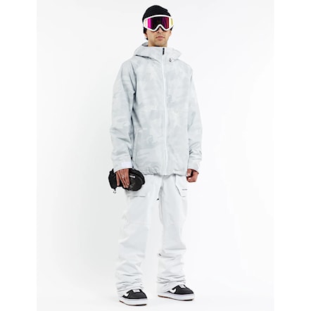 Kurtka snowboardowa Volcom 2836 Ins Jacket white camo 2024 - 3