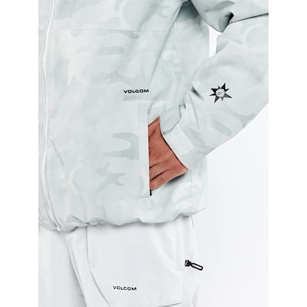 Kurtka snowboardowa Volcom 2836 Ins Jacket white camo 2024 - 6
