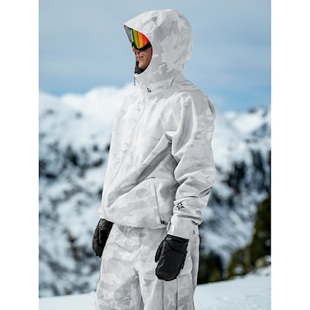 Snowboard Jacket Volcom 2836 Ins Jacket white camo 2024 - 4