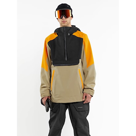Snowboard Jacket Volcom Brighton Pullover gold 2024 - 5