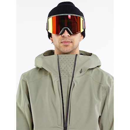 Snowboard Jacket Volcom Brighton Pullover light military 2024 - 4