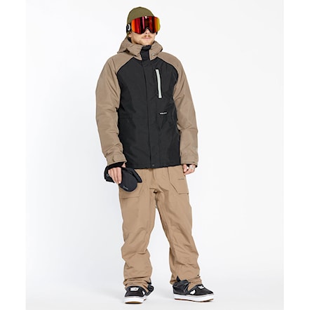 Snowboard Jacket Volcom Dua Ins Gore Jacket chestnut brown 2025 - 8