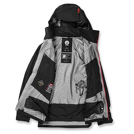 Snowboard Jacket Volcom Guch Stretch Gore Jacket black 2023 - 5