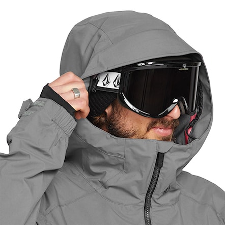 Snowboard Jacket Volcom Guide Gore-Tex Jacket dark grey 2023 - 3