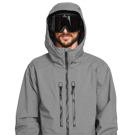 Snowboard Jacket Volcom Guide Gore-Tex Jacket dark grey 2023 - 4