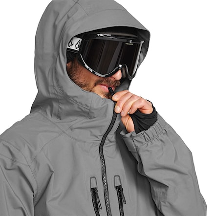 Snowboard Jacket Volcom Guide Gore-Tex Jacket dark grey 2023 - 7