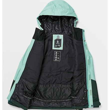 Bunda na snowboard Volcom Kids Sass'n'fras Ins Jacket agave 2025 - 3