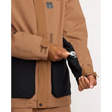 Bunda na snowboard Volcom Kleveland Jacket terra brown 2026 - 12
