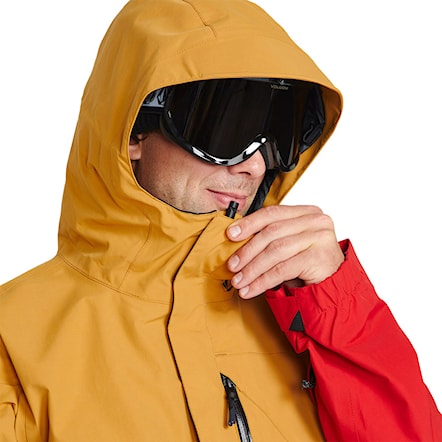 Kurtka snowboardowa Volcom L Gore -Tex Jacket caramel 2023 - 6