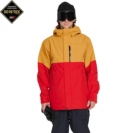 Kurtka snowboardowa Volcom L Gore -Tex Jacket caramel 2023 - 1