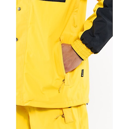 Snowboard Jacket Volcom Longo Gore Jacket bright yellow 2024 - 10
