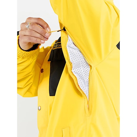 Snowboard Jacket Volcom Longo Gore Jacket bright yellow 2024 - 11