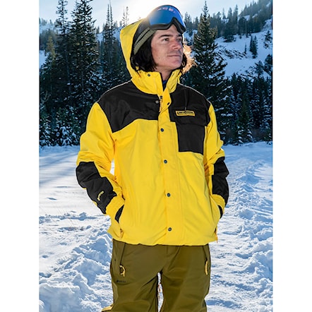 Kurtka snowboardowa Volcom Longo Gore Jacket bright yellow 2024 - 3