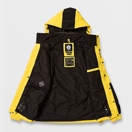 Snowboard Jacket Volcom Longo Gore Jacket bright yellow 2024 - 4