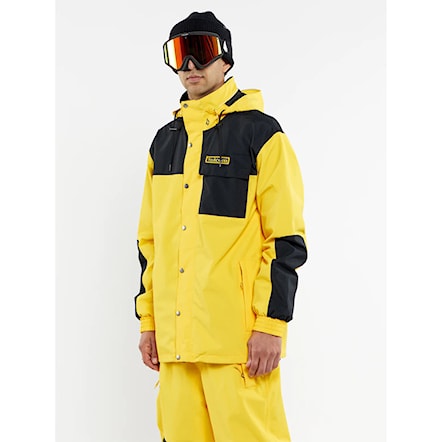 Kurtka snowboardowa Volcom Longo Gore Jacket bright yellow 2024 - 5
