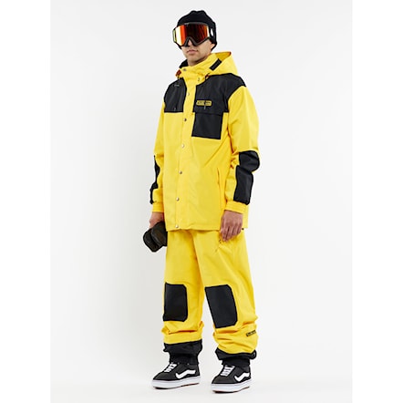 Kurtka snowboardowa Volcom Longo Gore Jacket bright yellow 2024 - 7