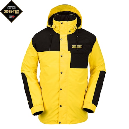 Snowboard Jacket Volcom Longo Gore Jacket bright yellow 2024 - 1